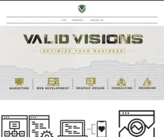 Validvisions.com(Valid Visions) Screenshot