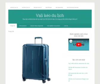 Valikeo.com(Chuyên bán vali kéo) Screenshot