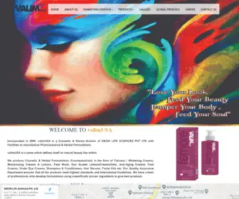 Valimusa.com(Cosmetic and Derma division) Screenshot