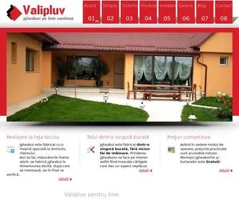 Valipluv.ro(Jgheaburi aluminiu fara imbinari) Screenshot