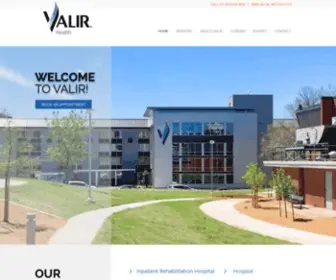 Valir.com(Valir Health) Screenshot