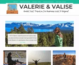 Valisemag.com(Valerie & Valise) Screenshot