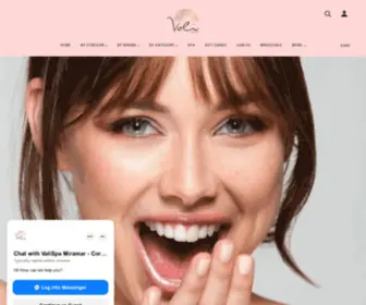 ValispaStore.com(Vali Spa Skincare Products) Screenshot