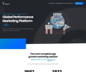 Valista.io(Global Performance Marketing Platform) Screenshot