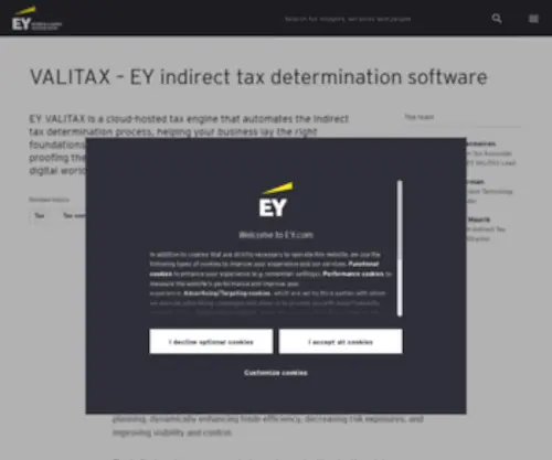 Valitax.com(Valitax) Screenshot