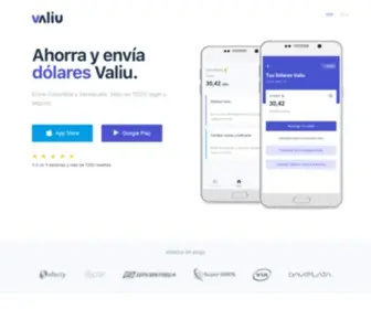 Valiu.com(Remesas a Venezuela) Screenshot