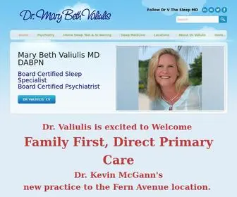 Valiulis.com(Mary Beth Valiulis) Screenshot