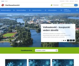 Valkeakoski.fi(Kaupunki) Screenshot
