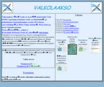 Valkolaakso.org(Strategia) Screenshot