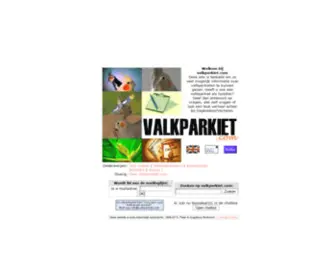 Valkparkiet.com(Alles over valkparkieten) Screenshot