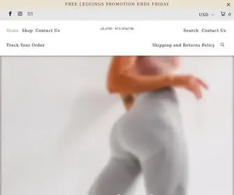 Valkyrieactivewear.com(CONFIDENCE/COMFORT/STYLE) Screenshot