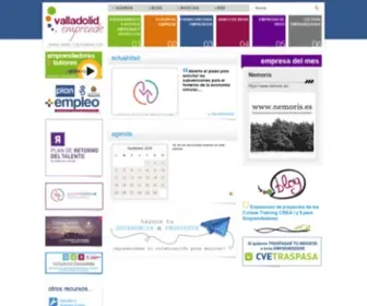 Valladolidemprende.es(Valladolid Emprende) Screenshot