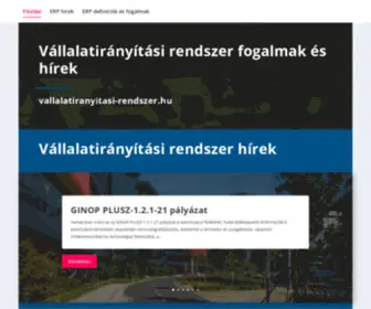 Vallalatiranyitasi-Rendszer.hu(Vállalatirányítási) Screenshot