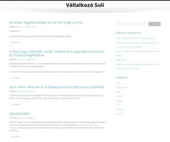 Vallalkozosuli.hu(Cnc tanfolyam) Screenshot