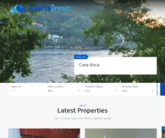 Vallartadreamrentals.com(Rentals, Property Management and Sales) Screenshot