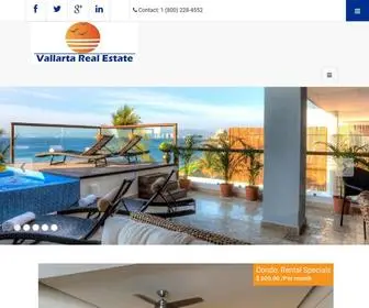 Vallartarealestate.com(Vallarta Real Estate and Rentals) Screenshot