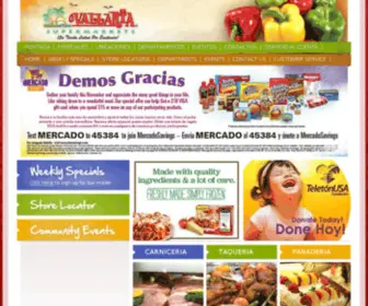Vallartasupermarket.com(Vallarta Supermarket) Screenshot