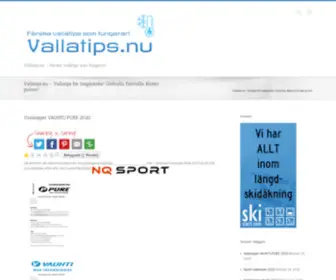 Vallatips.nu(Färska vallatips som fungerar) Screenshot