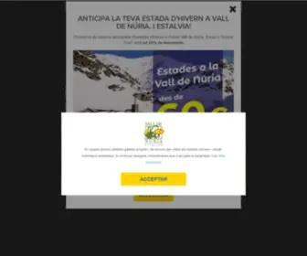 Valldenuria.com(Vall de Nuria) Screenshot