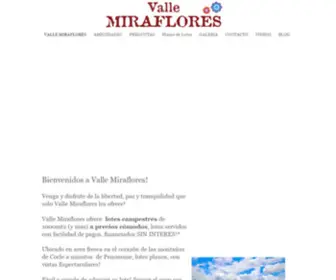 Valle-Miraflores.com(Lotes campestres panama en venta) Screenshot