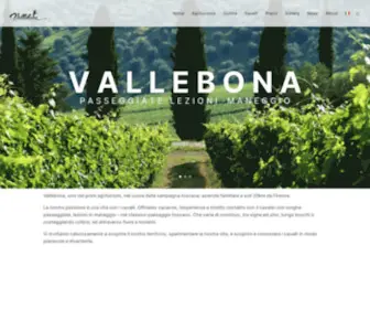 Vallebona.it(Vacanze a Cavallo) Screenshot