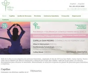 Valledelapaz.com.mx(Valle de la Paz) Screenshot