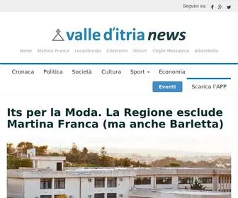Valleditrianews.it(Valle d'Itria News) Screenshot