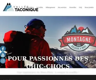 Vallee-Taconique.com(Vallée Taconique) Screenshot