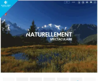 Valleedutrient-Vallorcine.com(Bienvenue dans la Vallée du Trient) Screenshot