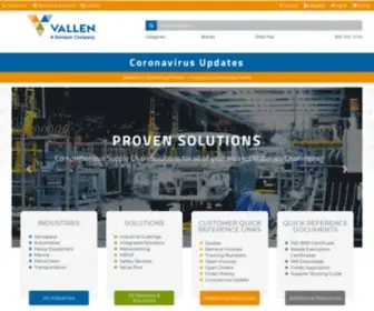 Vallen.com(Shop Vallen) Screenshot
