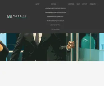 Vallesaccountants.com.au(Premier Business Accountants Melbourne) Screenshot