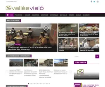 Vallesvisio.cat(VallèsVisió) Screenshot