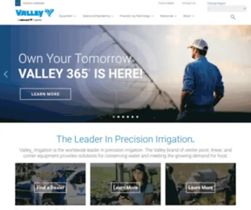 Valley-AU.com(Valley Irrigation) Screenshot