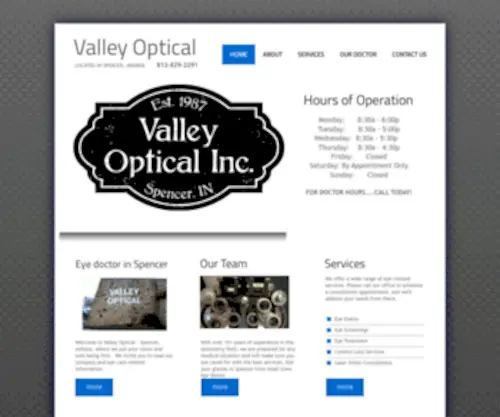 Valley-Optical.com(Valley Optical) Screenshot