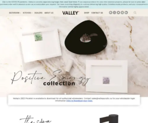 Valleyacrylic.com(Valley Acrylic Products) Screenshot