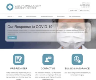 Valleyambulatory.com(Valley Ambulatory Surgery Center) Screenshot