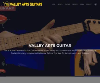 Valleyarts.guitars(Your resource for Pre Samick Valley Arts Guitars) Screenshot