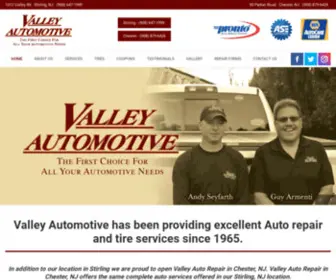 Valleyautomotivellc.com(Best Auto Repair in Chester and Stirling) Screenshot