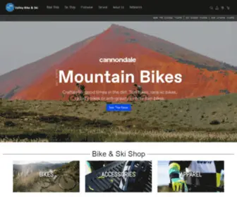 Valleybikeandski.com(Valley Bike & Ski) Screenshot