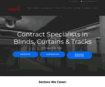 Valleyblindsonline.co.uk(Contract Office Blinds London) Screenshot