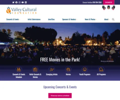 Valleycultural.org(Valleycultural) Screenshot