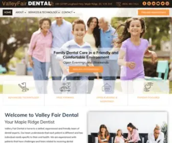 Valleyfairdental.com(ValleyFair Dental Clinic) Screenshot