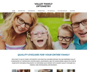 Valleyfamilyoptometry.com(VALLEY FAMILY OPTOMETRY) Screenshot