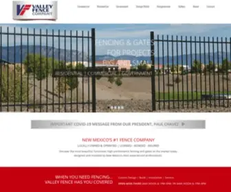 Valleyfencecompany.com(Valley Fence Company) Screenshot