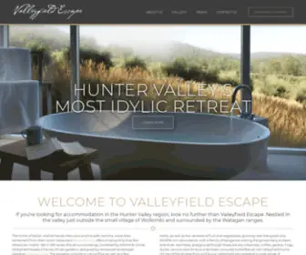 Valleyfieldescape.com.au(Valleyfield Escape) Screenshot