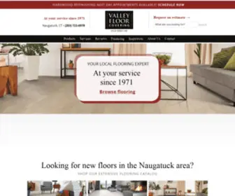 Valleyfloorcoveringct.com(Flooring in Naugatuck) Screenshot