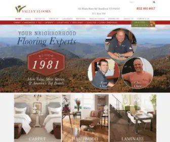 Valleyfloorsinc.com(Valley Floors) Screenshot