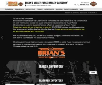 ValleyforgeHD.com(Harley Trooper Pennsylvania) Screenshot