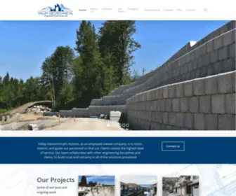 Valleygeo.ca(Valley Geotechnical Engineering Services Ltd) Screenshot