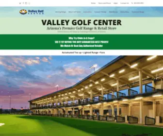 Valleygolfcenteraz.com(Arizona’s #1 Driving Range & Golf Store) Screenshot